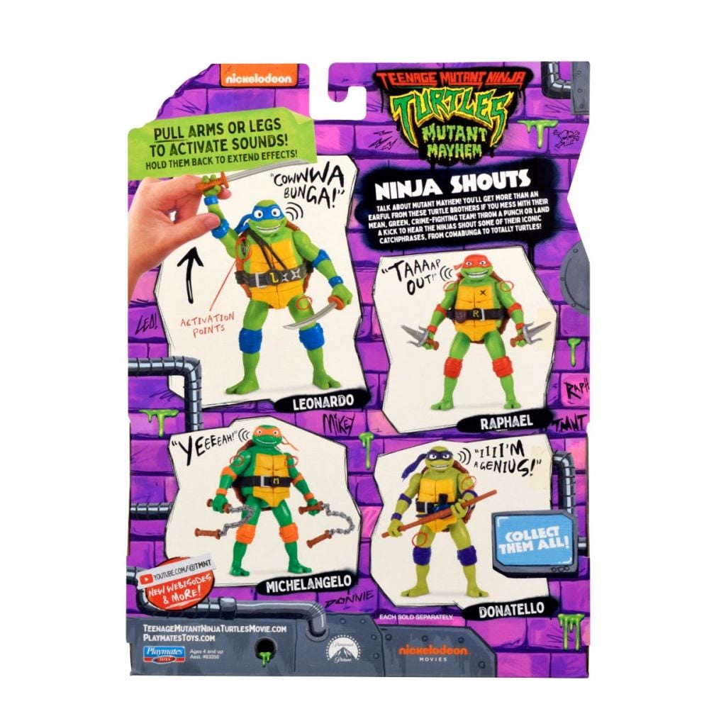 Figurina la lupta Testoasele Ninja, Donatello