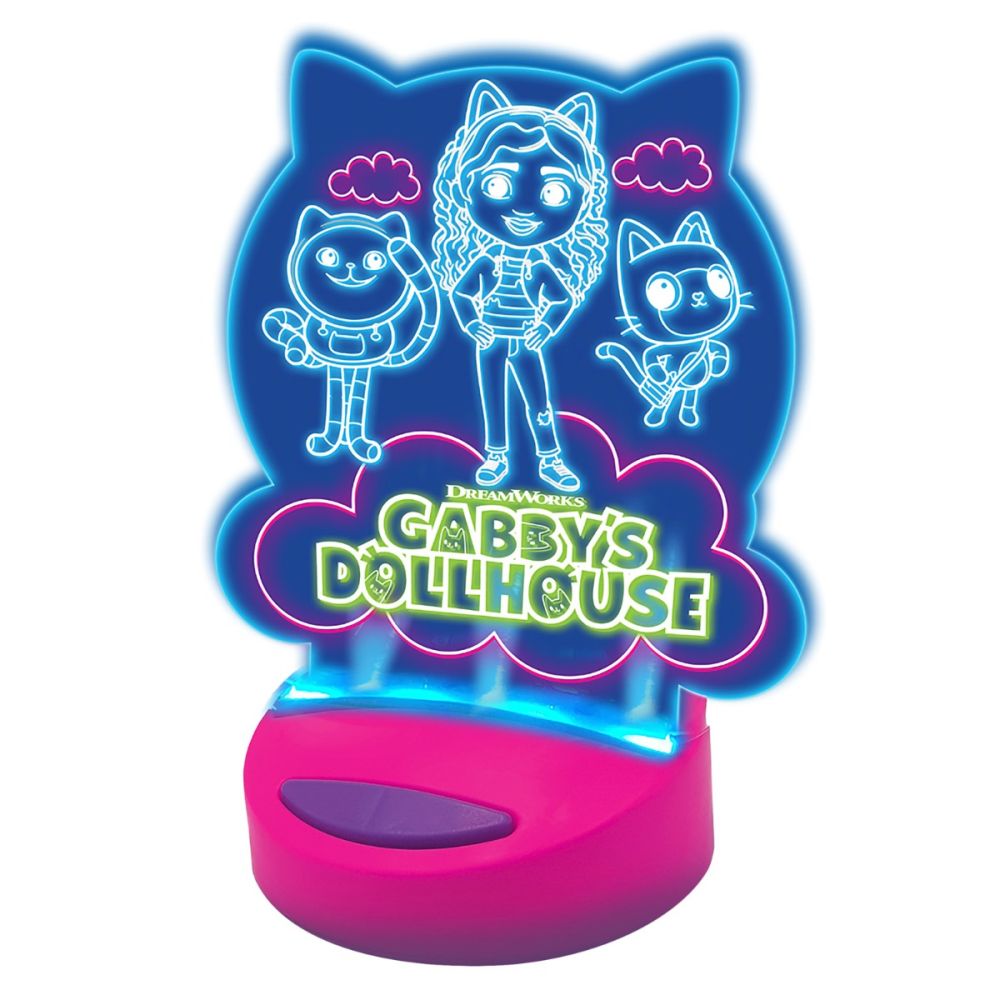 Coloreaza cu lumina, Gabbys Dollhouse, Paint N Lite