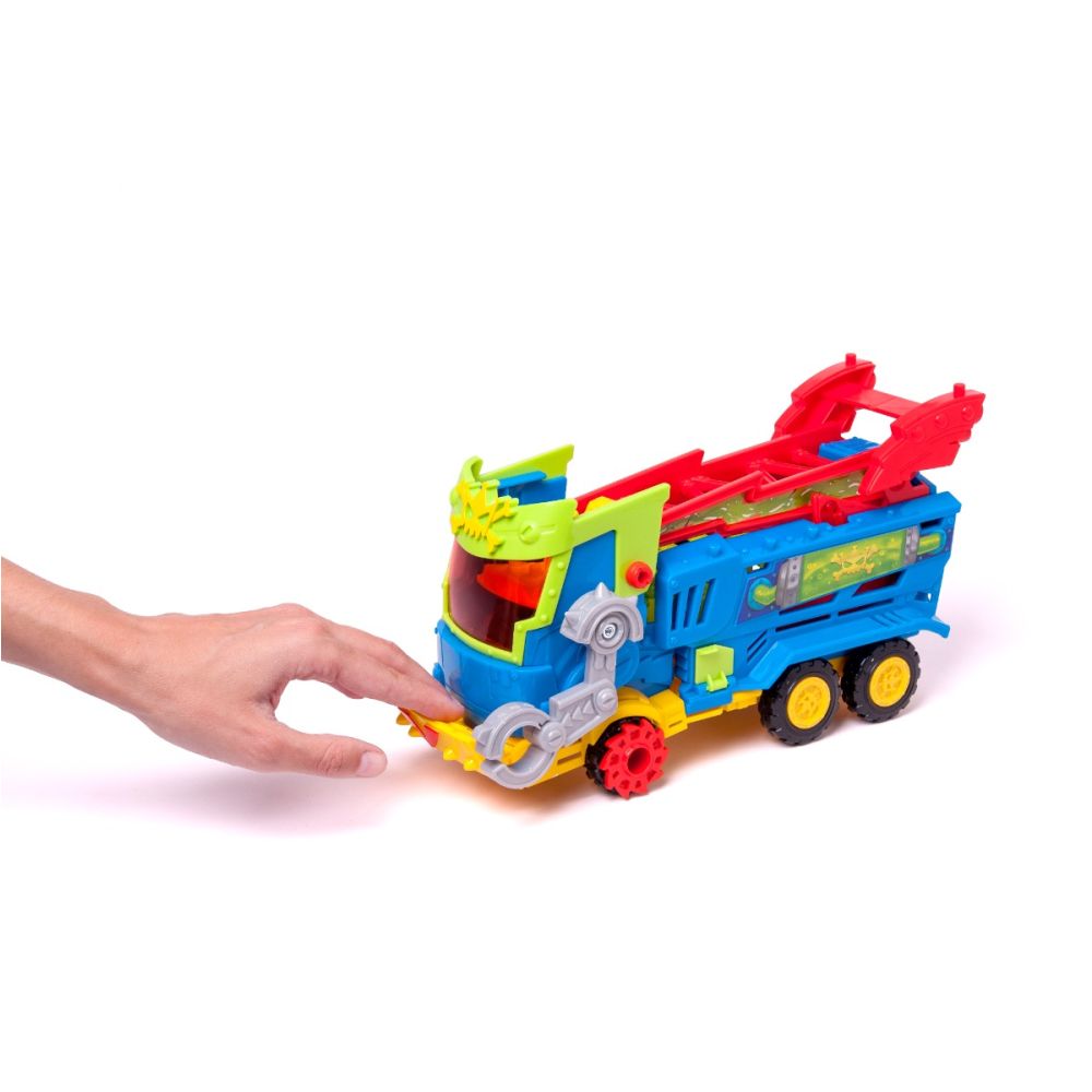 Set de joaca cu figurine Superthings, Kazoom Power, Camionul lui Mr King