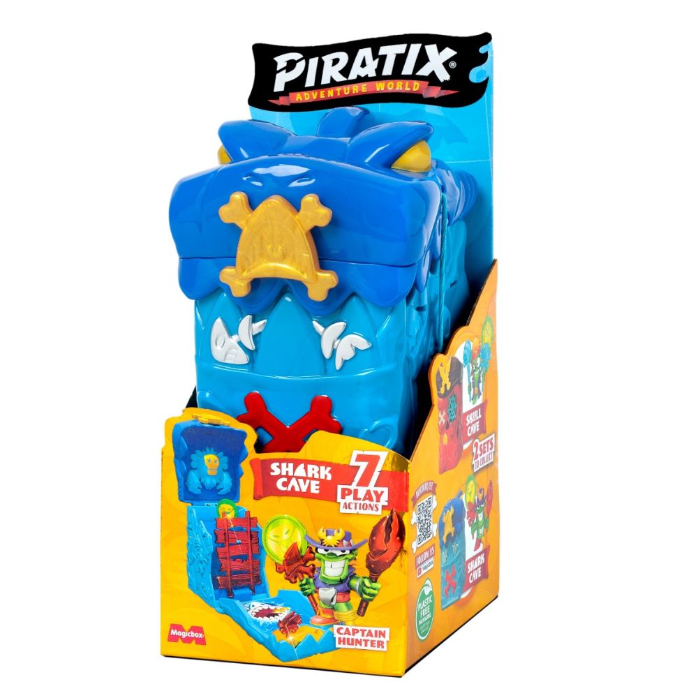 Set de joaca figurina, Piratix, Shark Cave
