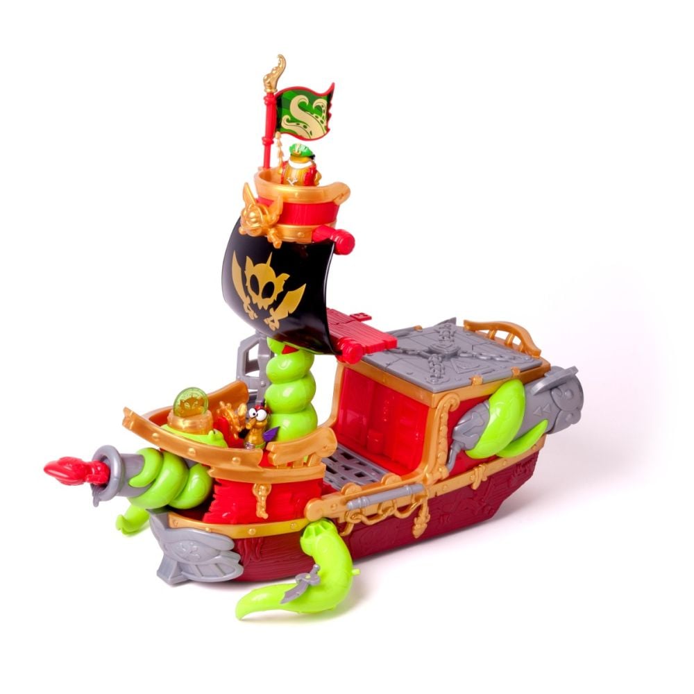 NFT SEA MIGHTY150-240⭐︎ Set de joaca cu figurine, Piratix, Kraken Ship | Noriel
