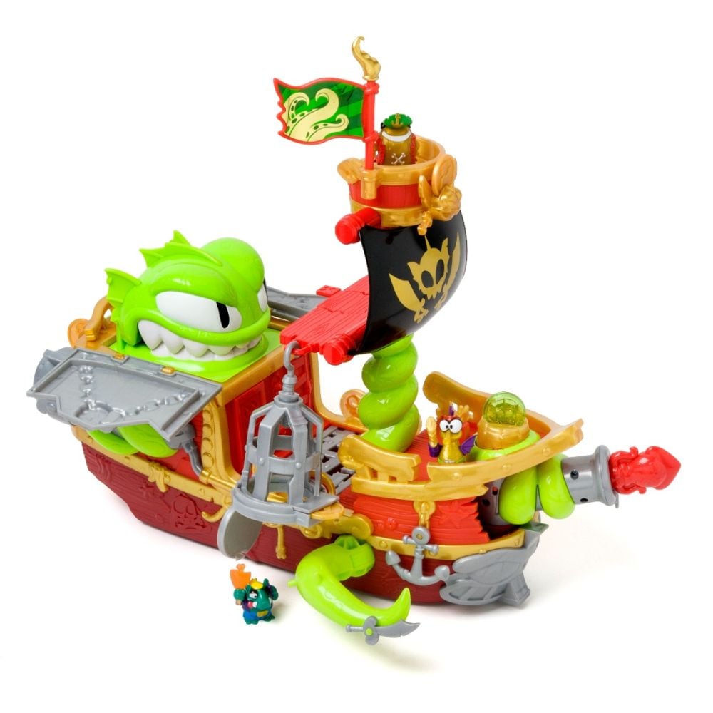 Set de joaca cu figurine, Piratix, Kraken Ship | Noriel