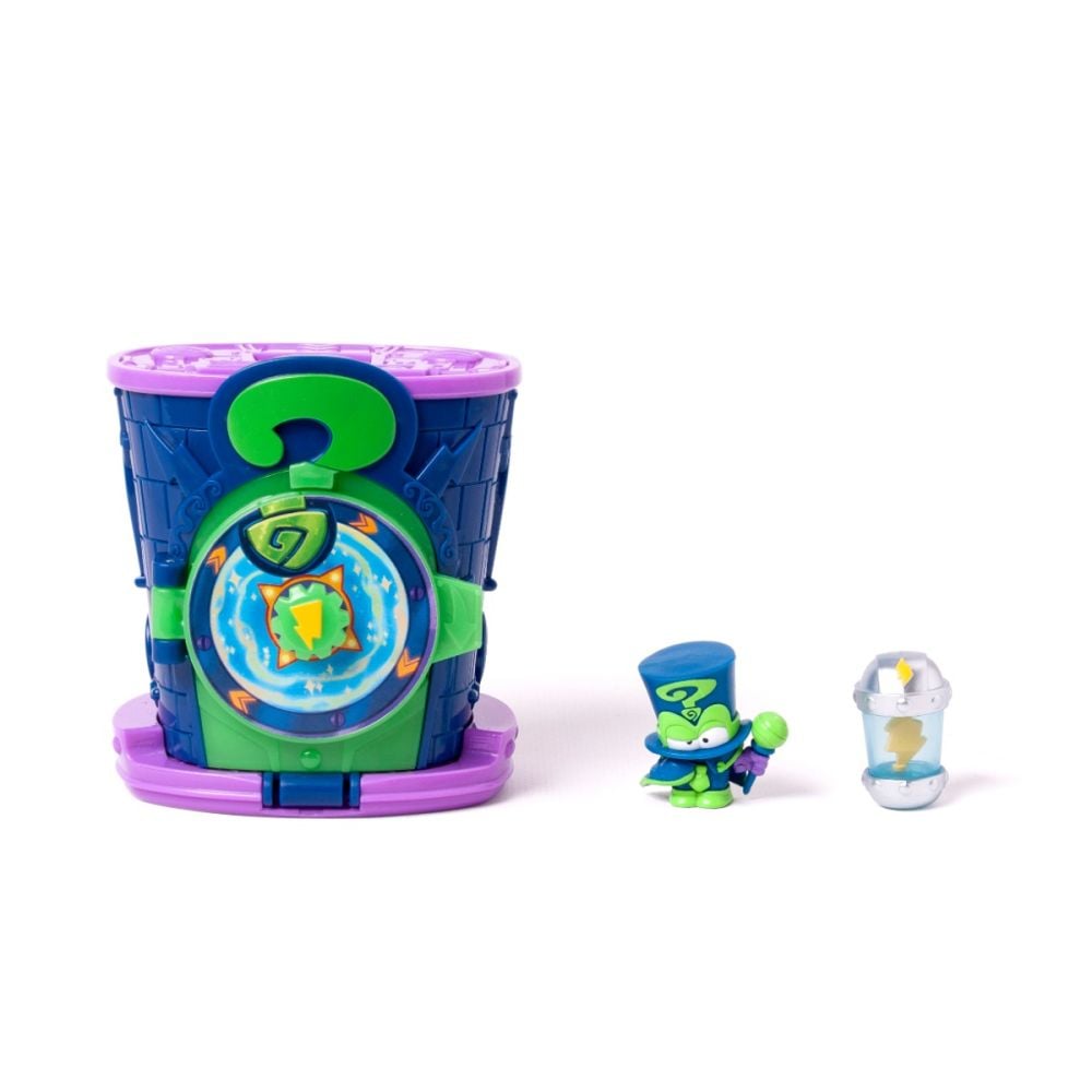 Set de joaca cu figurine Superthings, Kazoom Power, Baza ascunsa Enigma