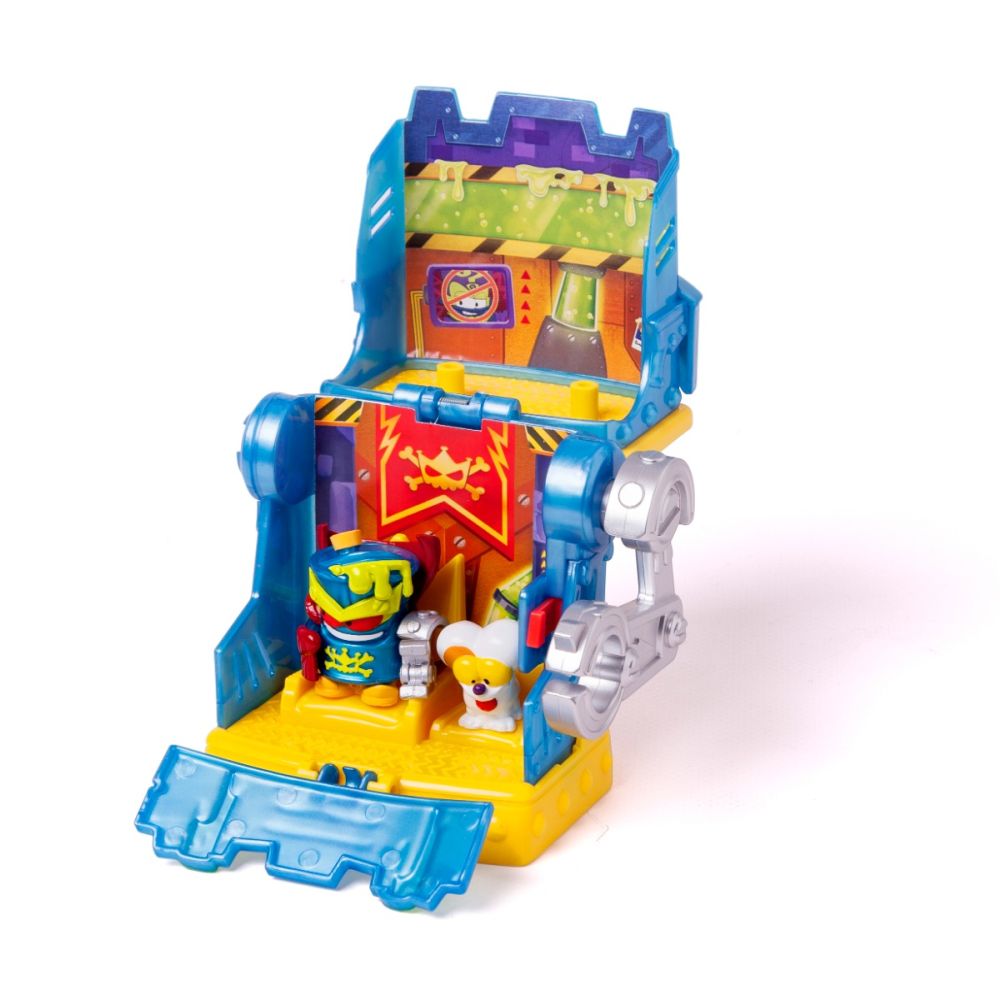 Set de joaca cu figurine Superthings, Kazoom Power, Baza ascunsa