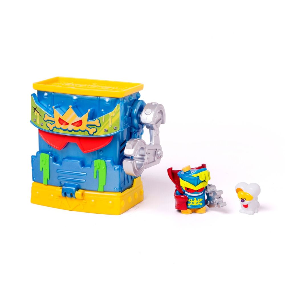 Set de joaca cu figurine Superthings, Kazoom Power, Baza ascunsa