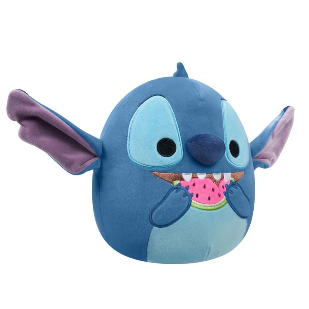 Jucarie de plus, Squishmallows, Disney Stitch cu pepene, 20 cm