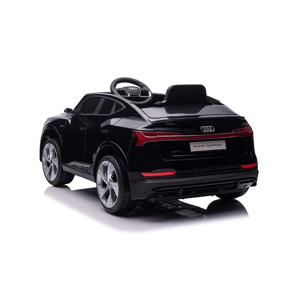 Masinuta electrica, Audi E-Tron Sportback, 12V, Negru