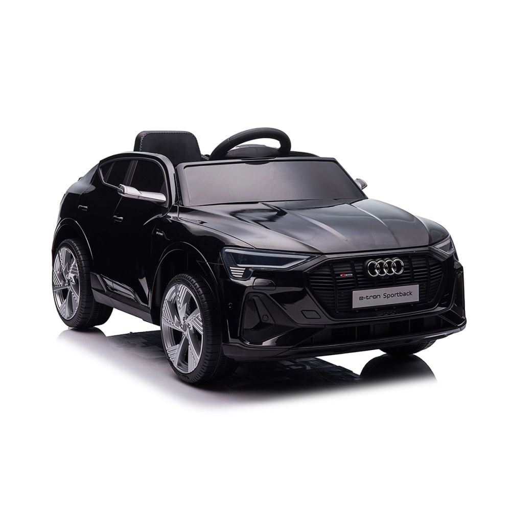 Masinuta electrica, Audi E-Tron Sportback, 12V, Negru