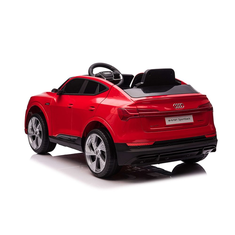 Masinuta electrica, Audi E-Tron Sportback, 12V, Rosu