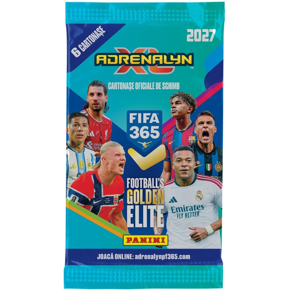 Set 6 cartonase si un cupon digital, Panini, FIFA 365 Adrenalyn XL 2027