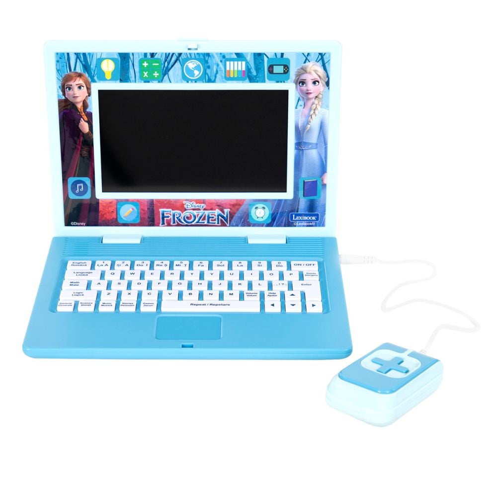 Laptop educational Lexibook, Disney Frozen, 180 de activitati