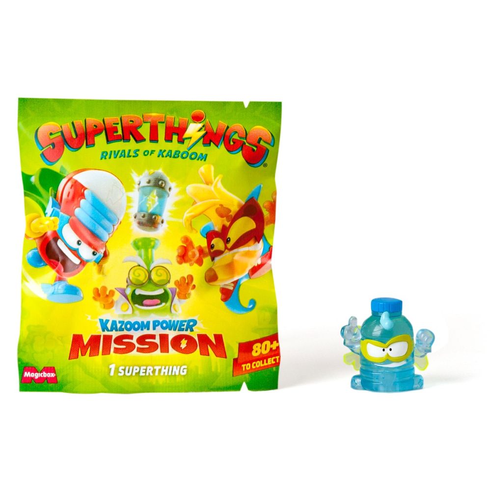 Figurina surpriza, Superthings, Kazoom Power Mission