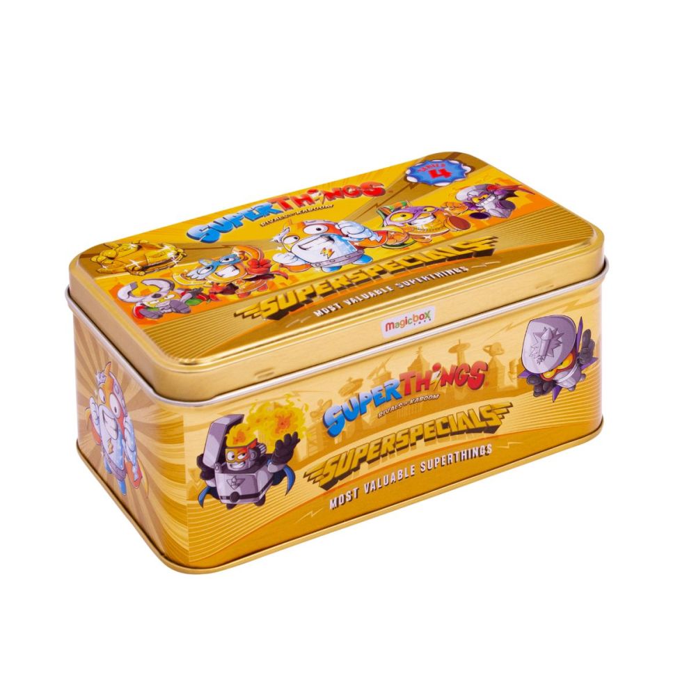 Set figurine in cutie metalica SuperThings, Super Speciale S4 | Noriel