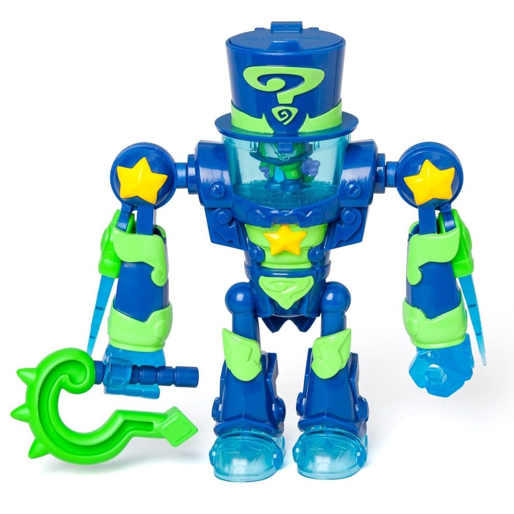 Robot cu figurina, Superthings, Ultra Striker Enigma