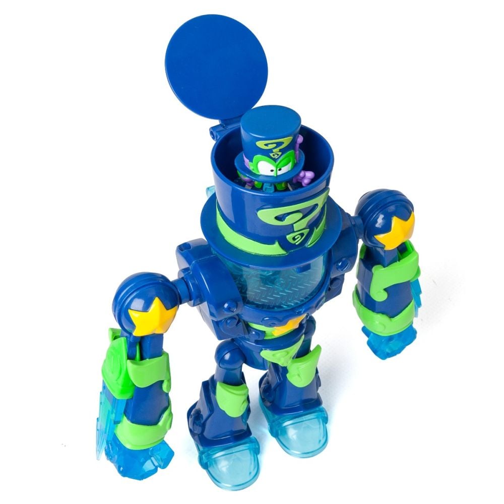 Robot cu figurina, Superthings, Ultra Striker Enigma