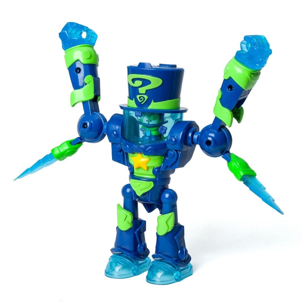 Robot cu figurina, Superthings, Ultra Striker Enigma