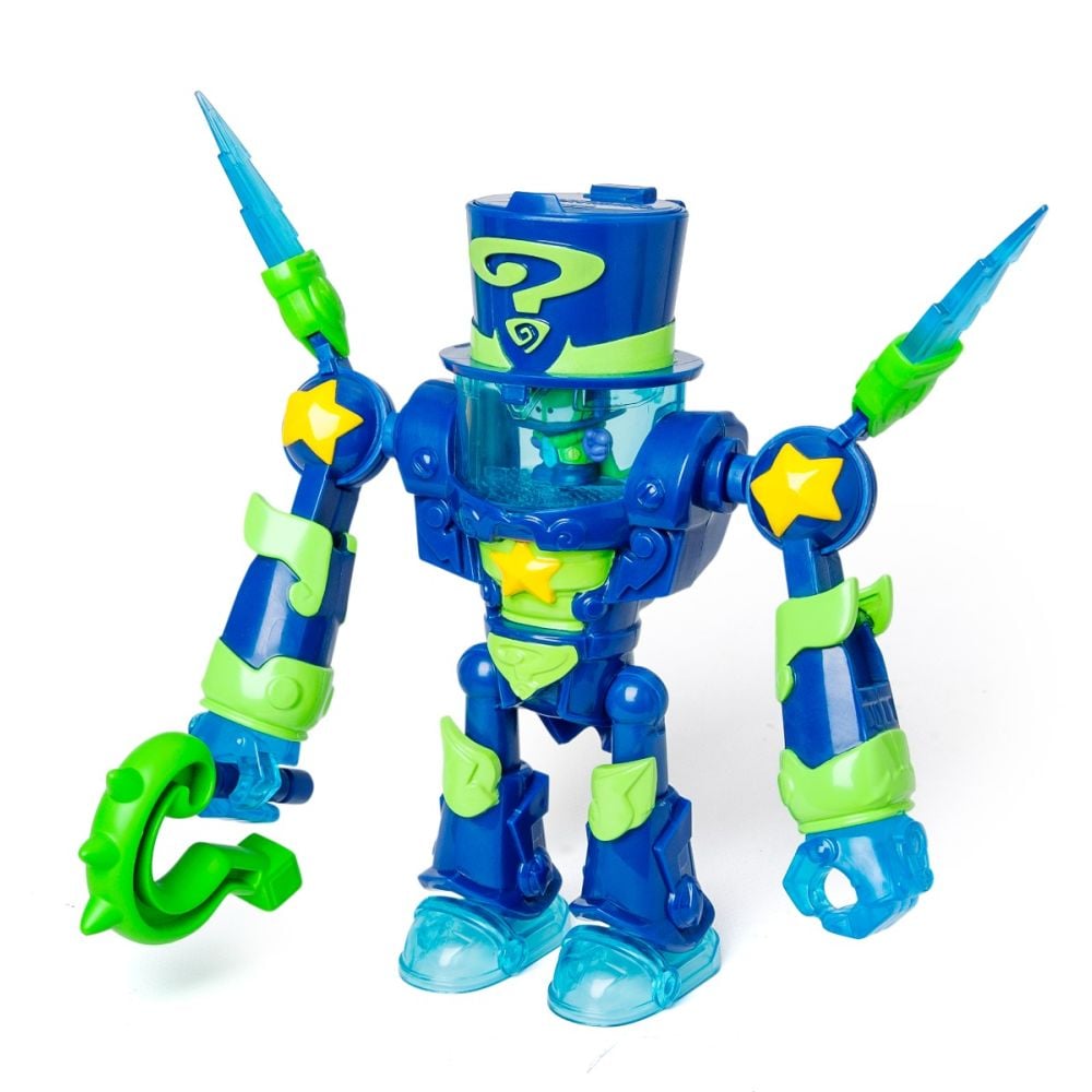 Robot cu figurina, Superthings, Ultra Striker Enigma