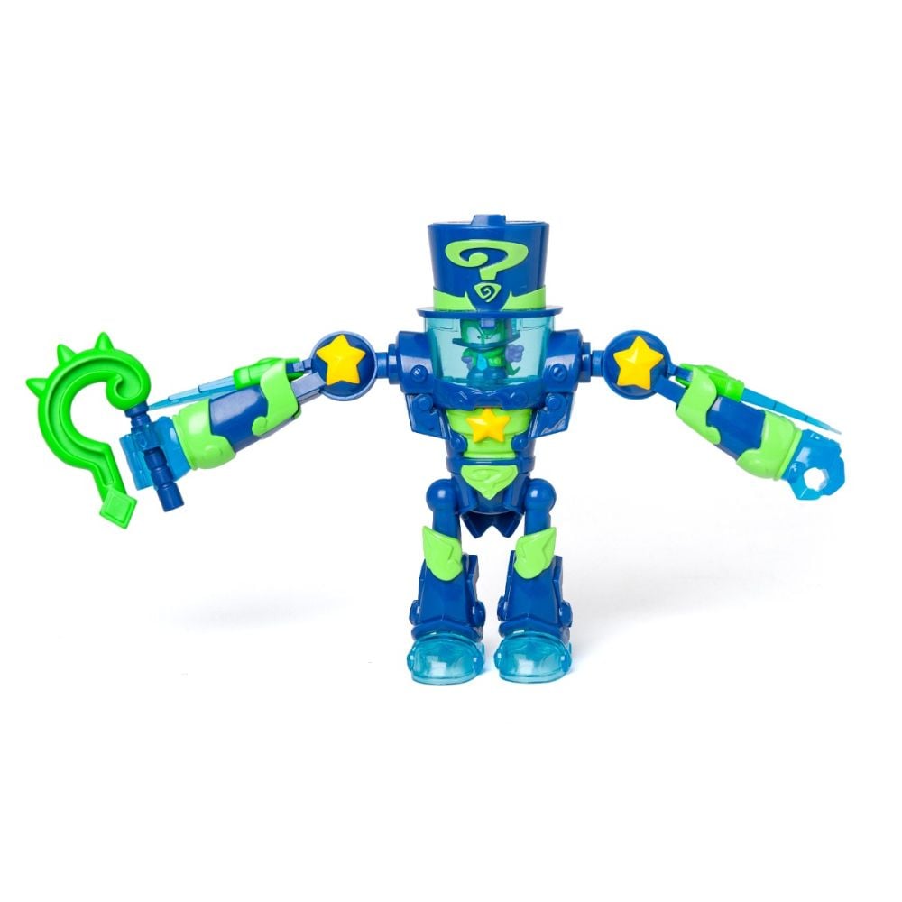 Robot cu figurina, Superthings, Ultra Striker Enigma