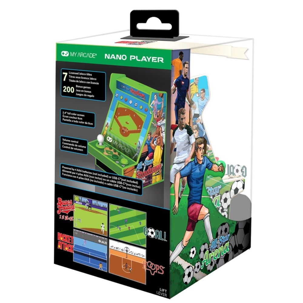 Consola retro portabila, My Arcade, Nano Player, All Star Arena