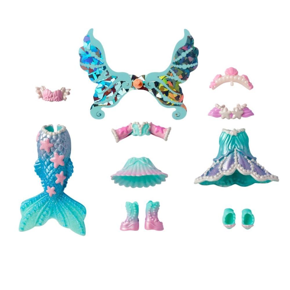 koko☆nana〜 Set de joaca cu papusa Kookyloos, Fairytale Mix&Match, Pearl