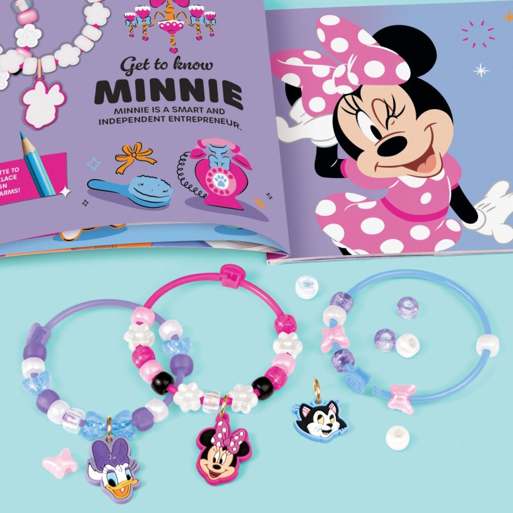Set de creat bratari si carte de povesti, Make It Real, Minnie's Pet Hotel