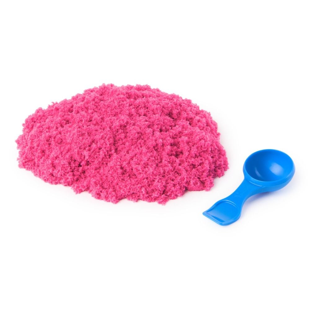 Set de joaca cu nisip, Kinetic Sand, Ice Cream Tub, Roz, 20149737