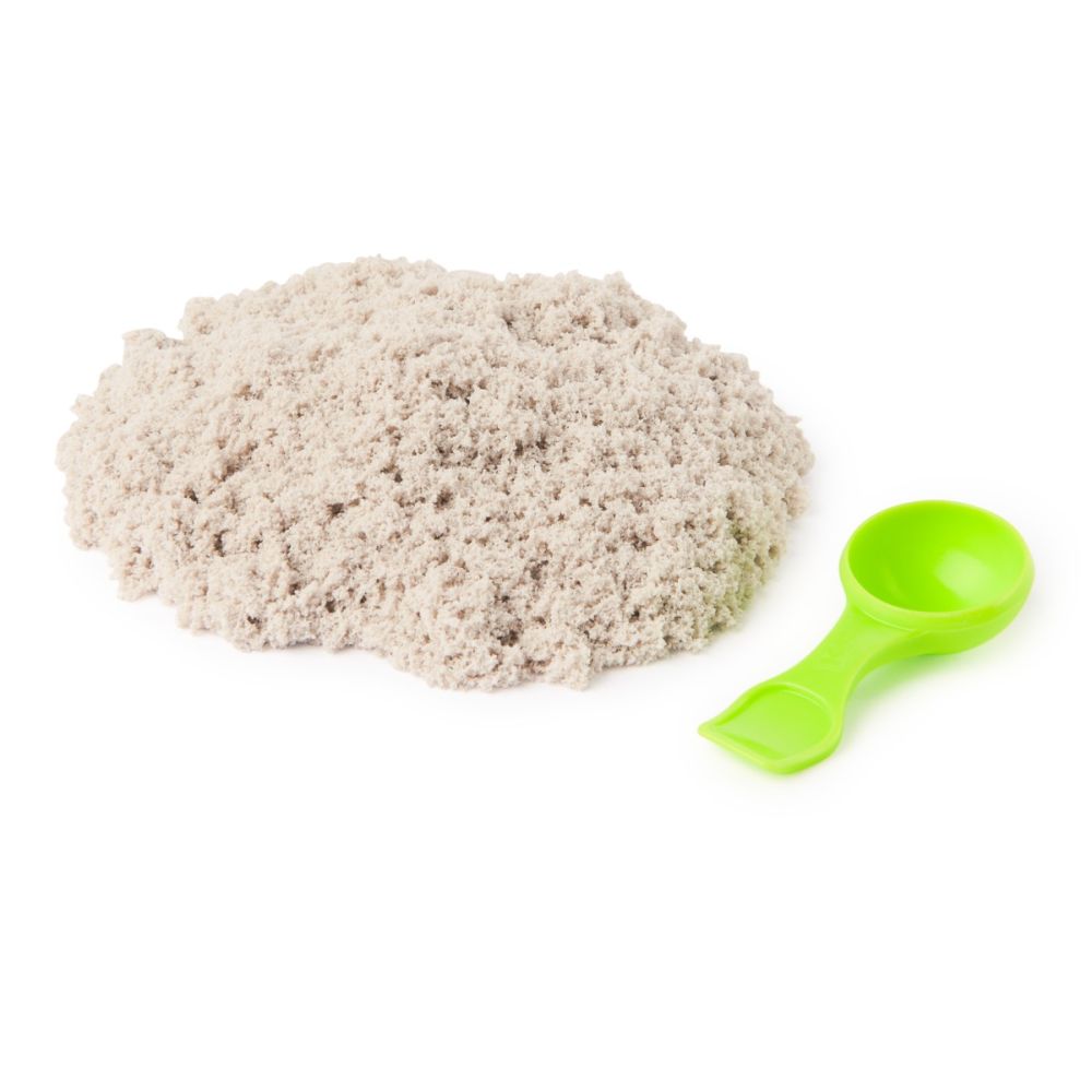Set de joaca cu nisip, Kinetic Sand, Ice Cream Tub, Alb, 20150922