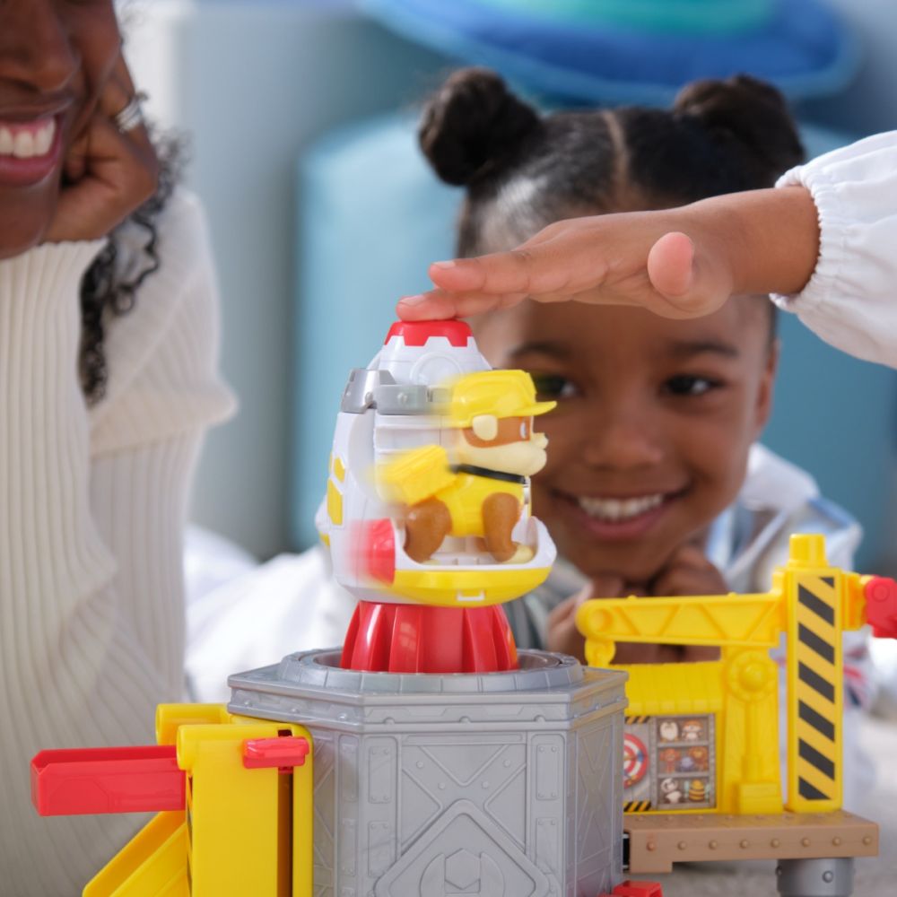 Set de joaca cu figurina Paw Patrol, Launch And Spin Spaceship, 6071624