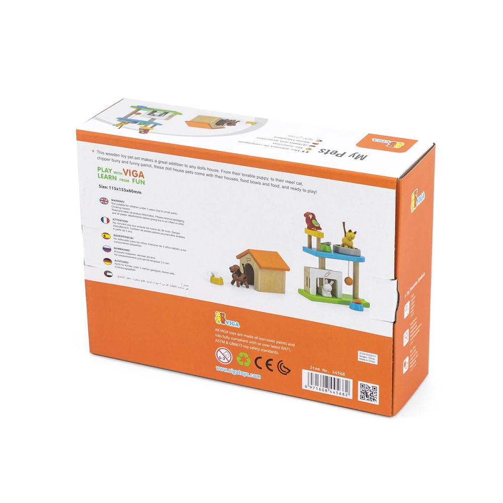 Set de joaca Viga, Animale de companie