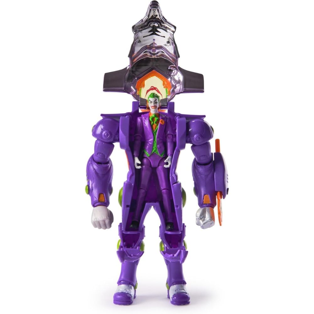 Set figurina cu armura, Dc Universe, The Joker Metal Force, 15 cm, 6071724