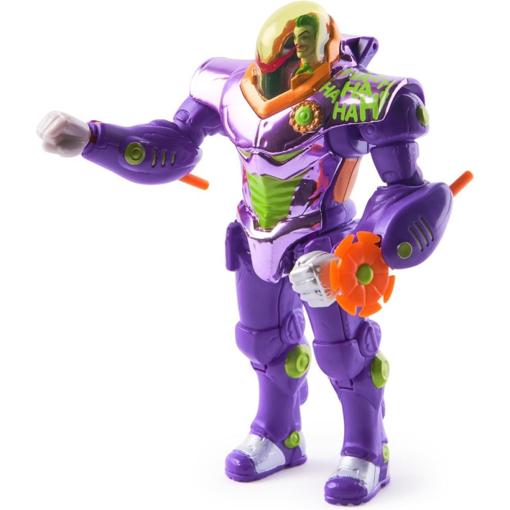 Set figurina cu armura, Dc Universe, The Joker Metal Force, 15 cm, 6071724