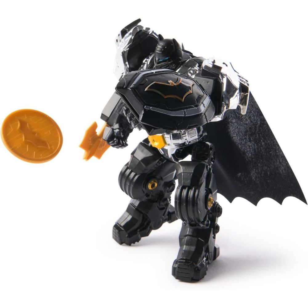 Set figurina cu armura, Dc Universe, Batman Metal Force, 15 cm, 6071723