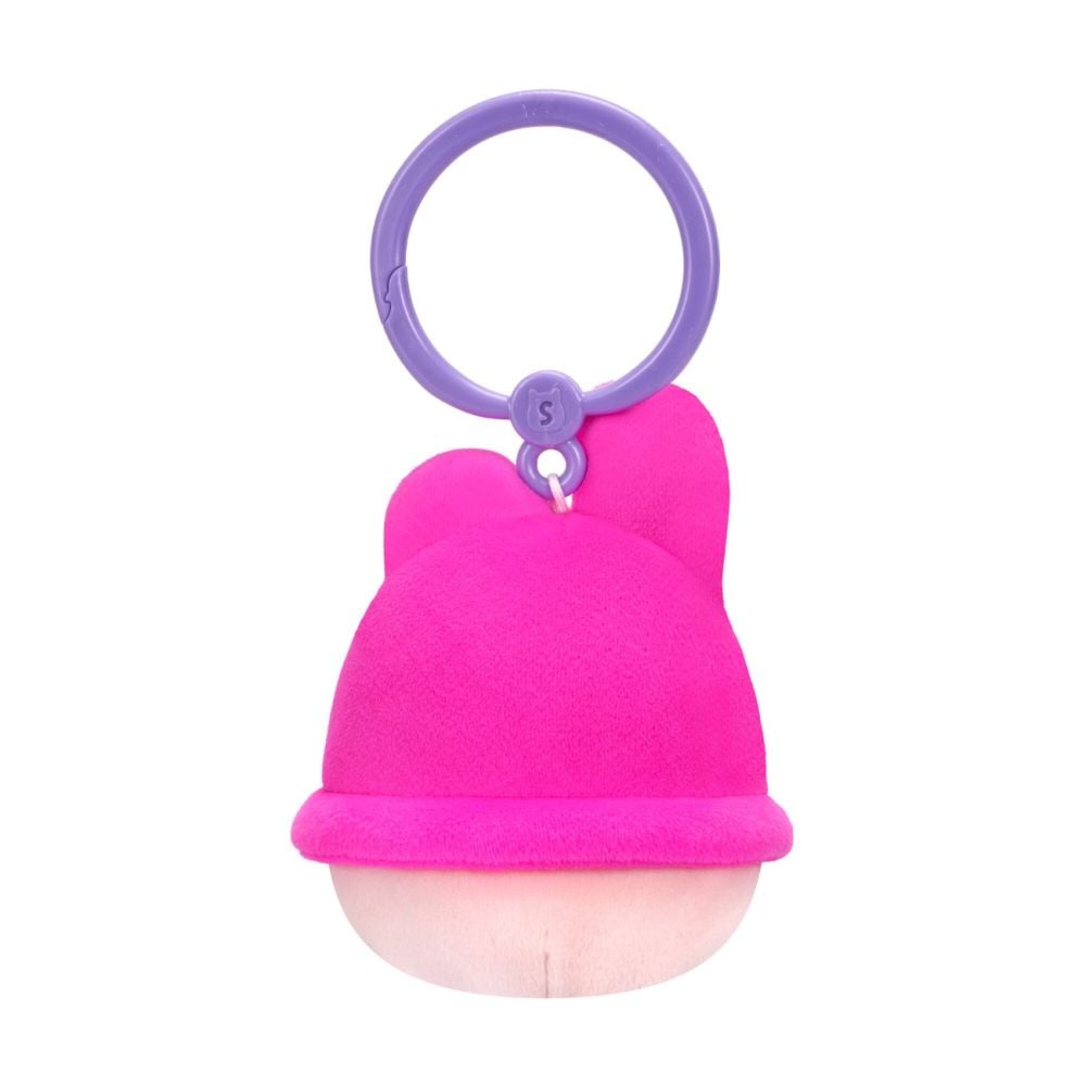 Breloc de plus, Squishmallows, Hello Kitty, 9 cm