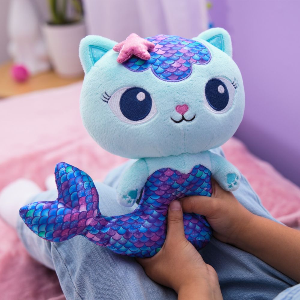 Jucarie de plus, Gabbys Dollhouse, Deluxe Mercat, 25 cm, 6071766