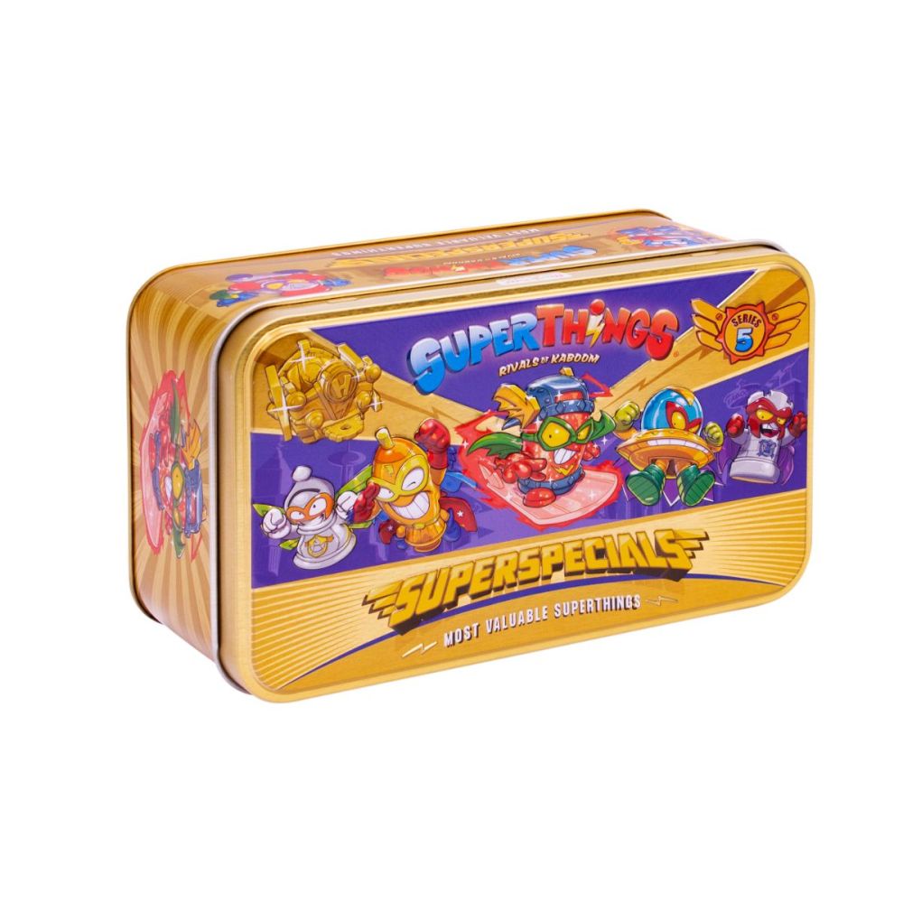 Set figurine in cutie metalica SuperThings, Super Speciale S5 | Noriel