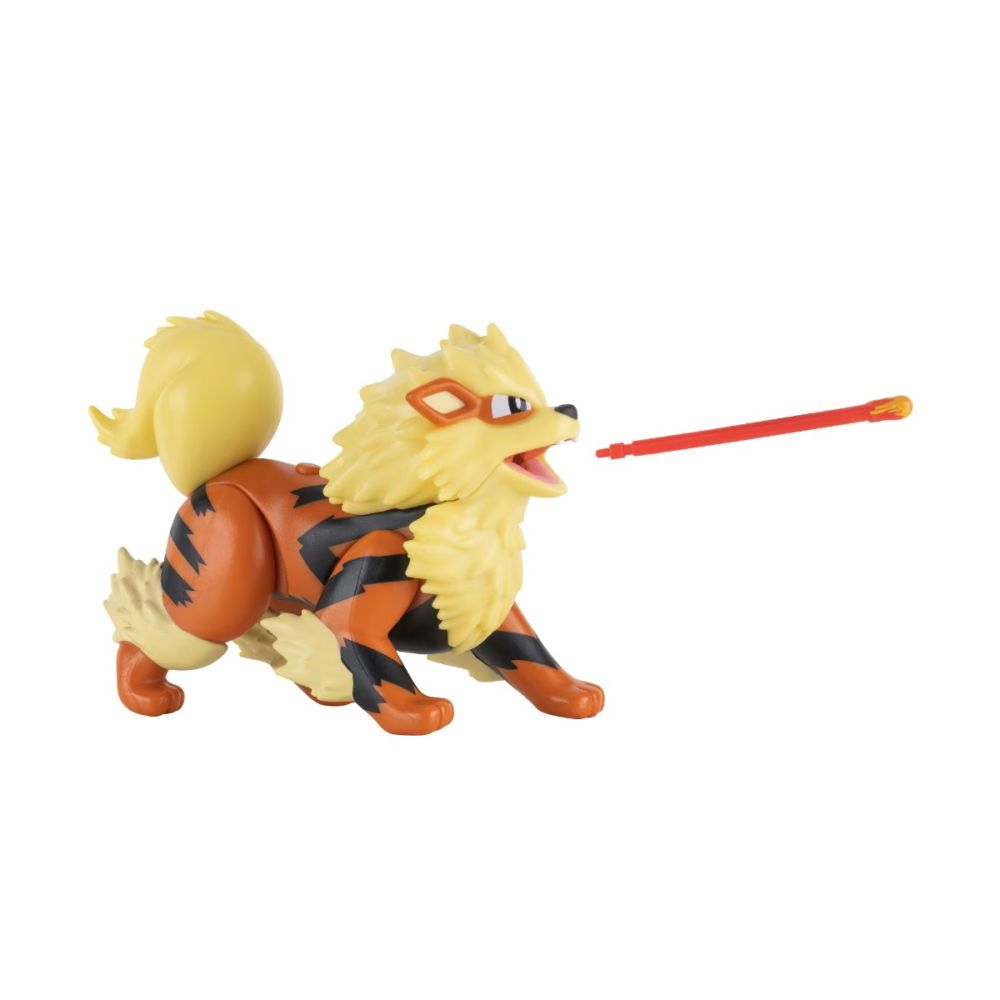 Figurina articulata, Pokemon, Battle Ready, Arcanine, 10 cm