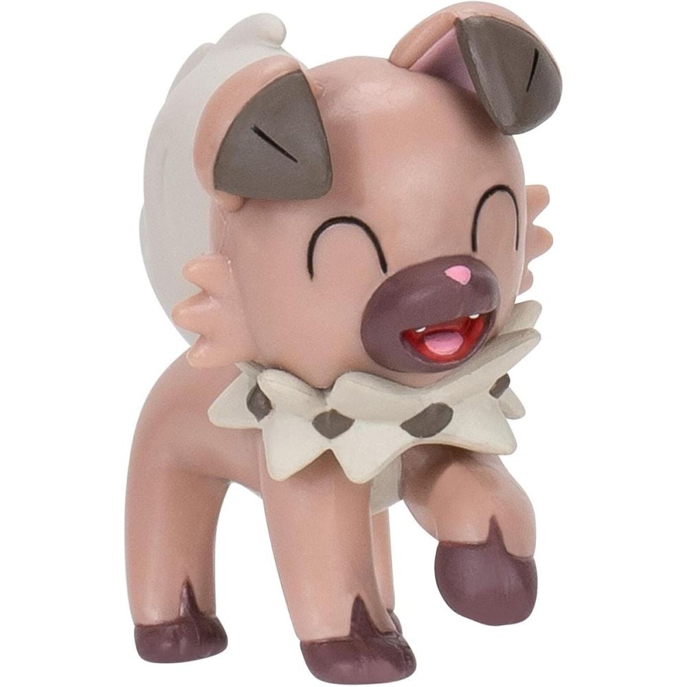 Set 3 figurine de actiune, Pokemon, Caterpie, Electabuzz si Rockruff