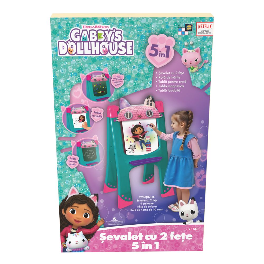 Sevalet cu 2 fete, Gabbys Dollhouse, 5in1