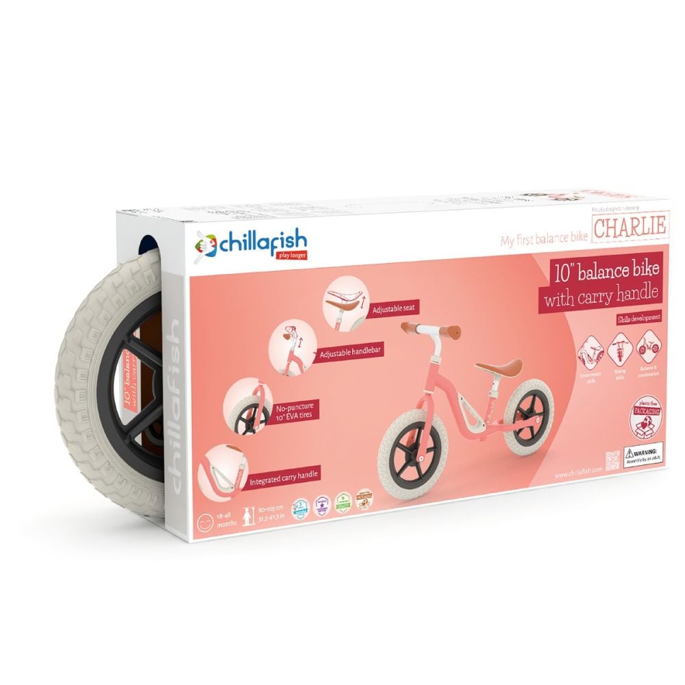 Bicicleta fara pedale, Chillafish, Charlie, Roz