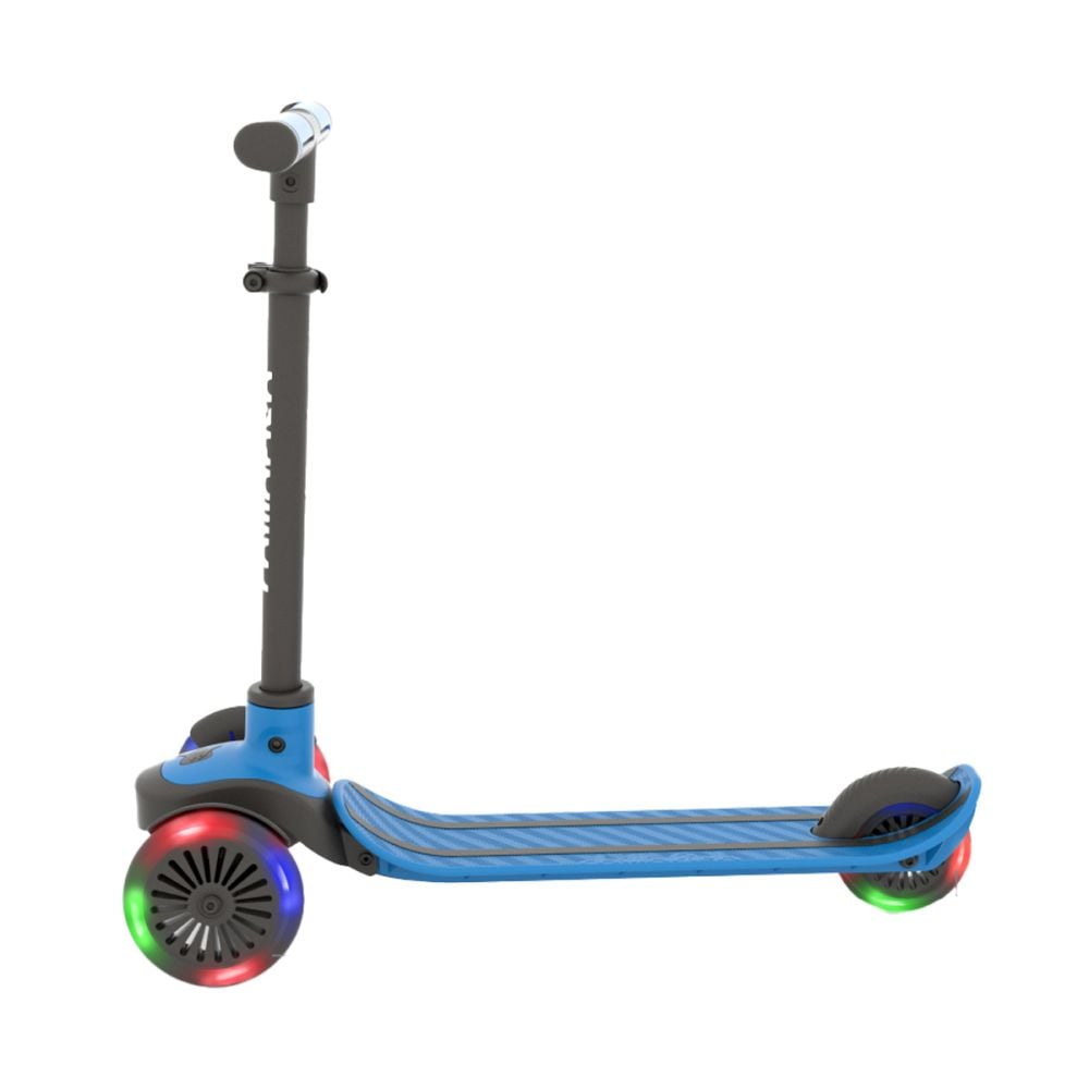 Trotineta cu 3 roti cu lumini, Chillafish, Scotti Glow, Navy