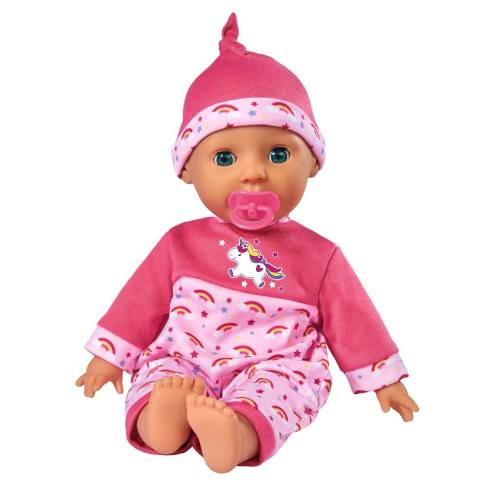 Papusa bebelus cu 25 de sunete, Simba, Laura, 38 cm