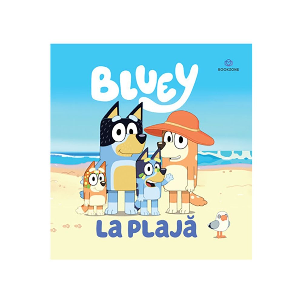 Carte cu ilustratii, Bluey, La plaja