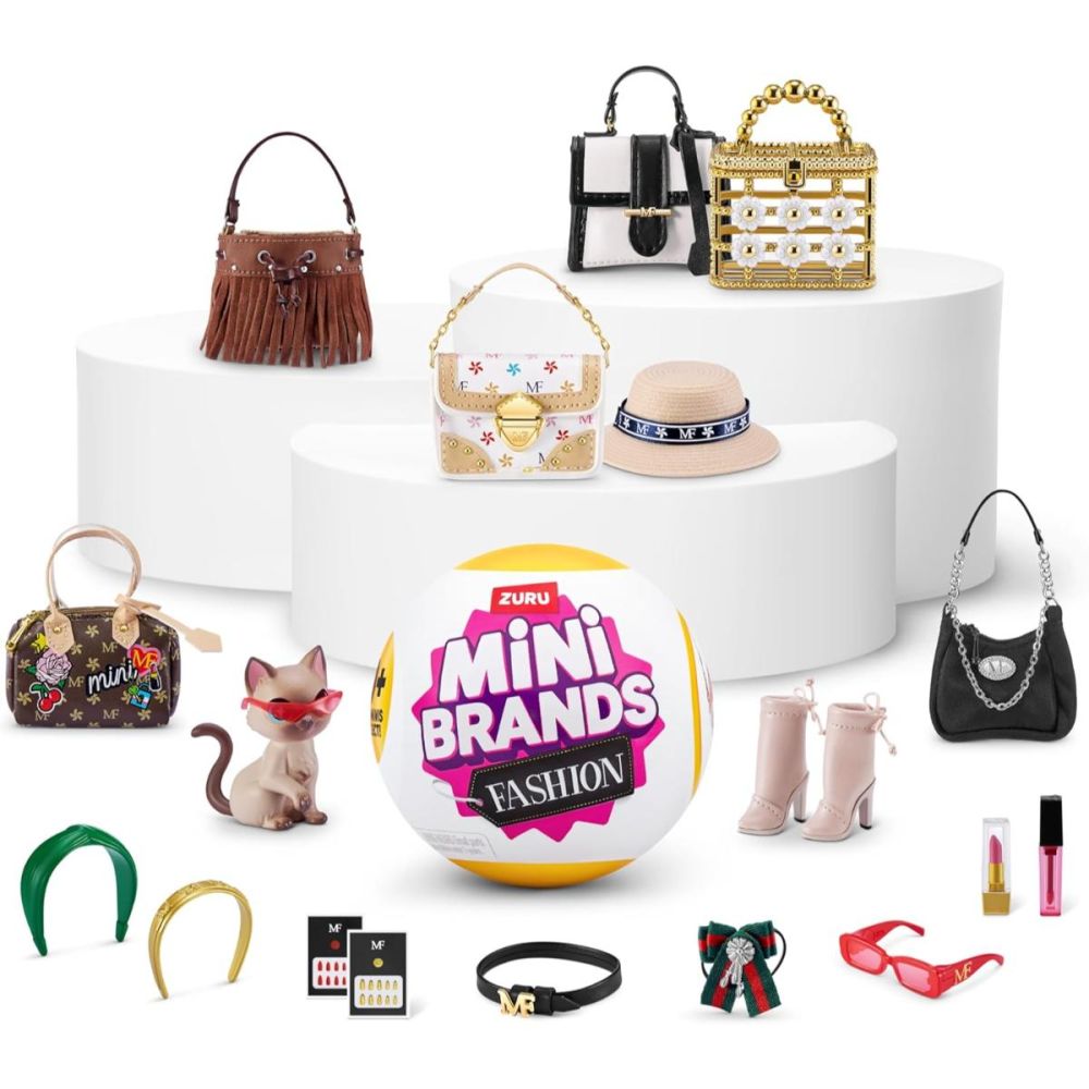 Bila cu 5 accesorii surpriza, Mini Brands Fashion, S3