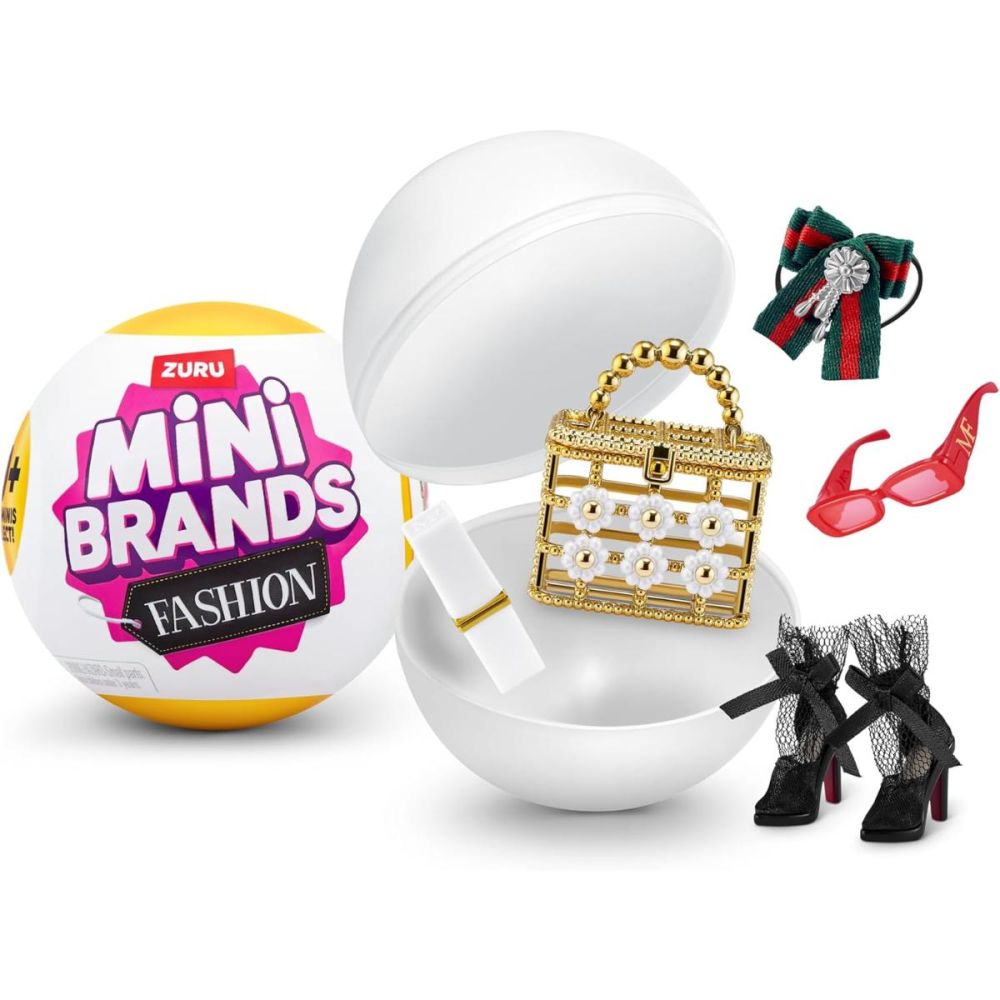 Bila cu 5 accesorii surpriza, Mini Brands Fashion, S3