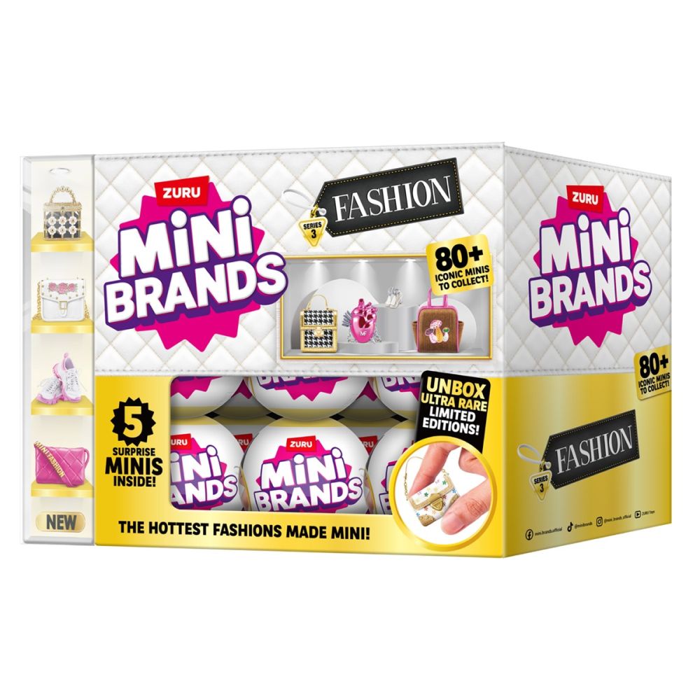 Bila cu 5 accesorii surpriza, Mini Brands Fashion, S3
