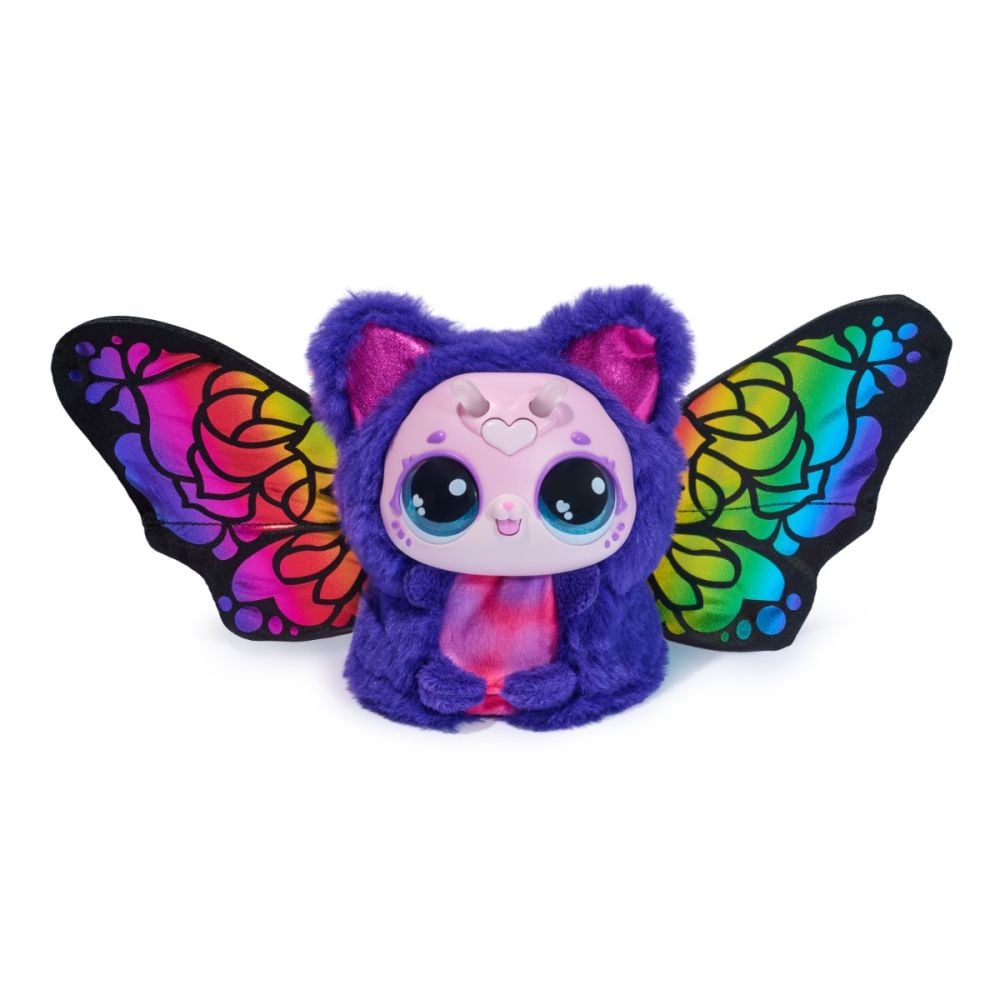 Figurina de plus surpriza, Hatchimals, Bloomables, Kittyfly, 6072450