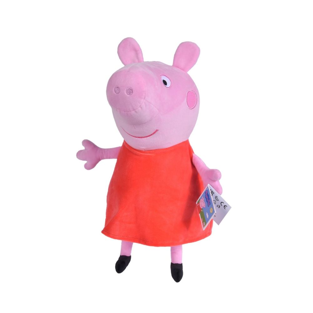 Jucarie de plus Peppa Pig, Peppa, 33 cm