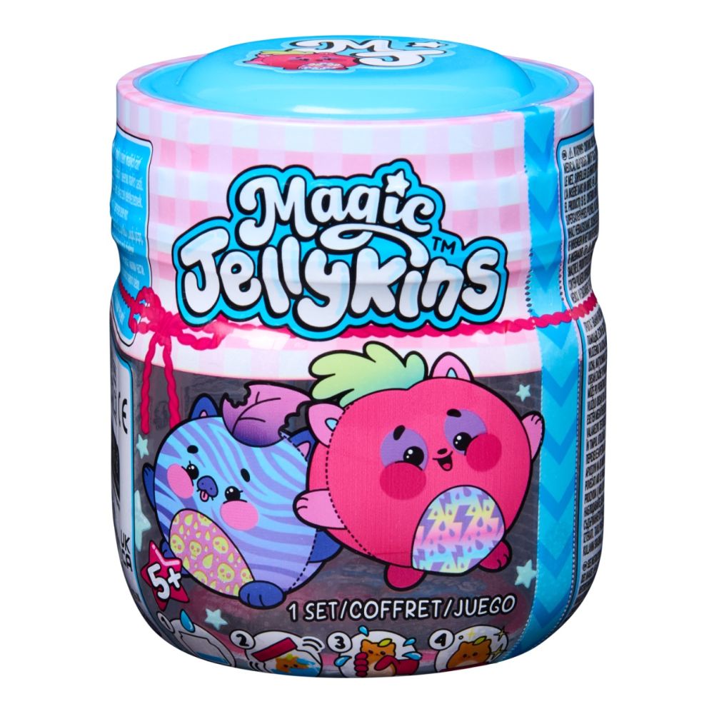 Jucarie de plus surpriza in borcan, Magic Jellykins, 6072461