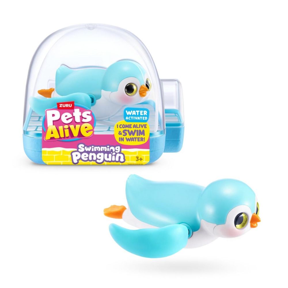 Jucarie interactiva, Pets Alive, Swimming Penguin, S1