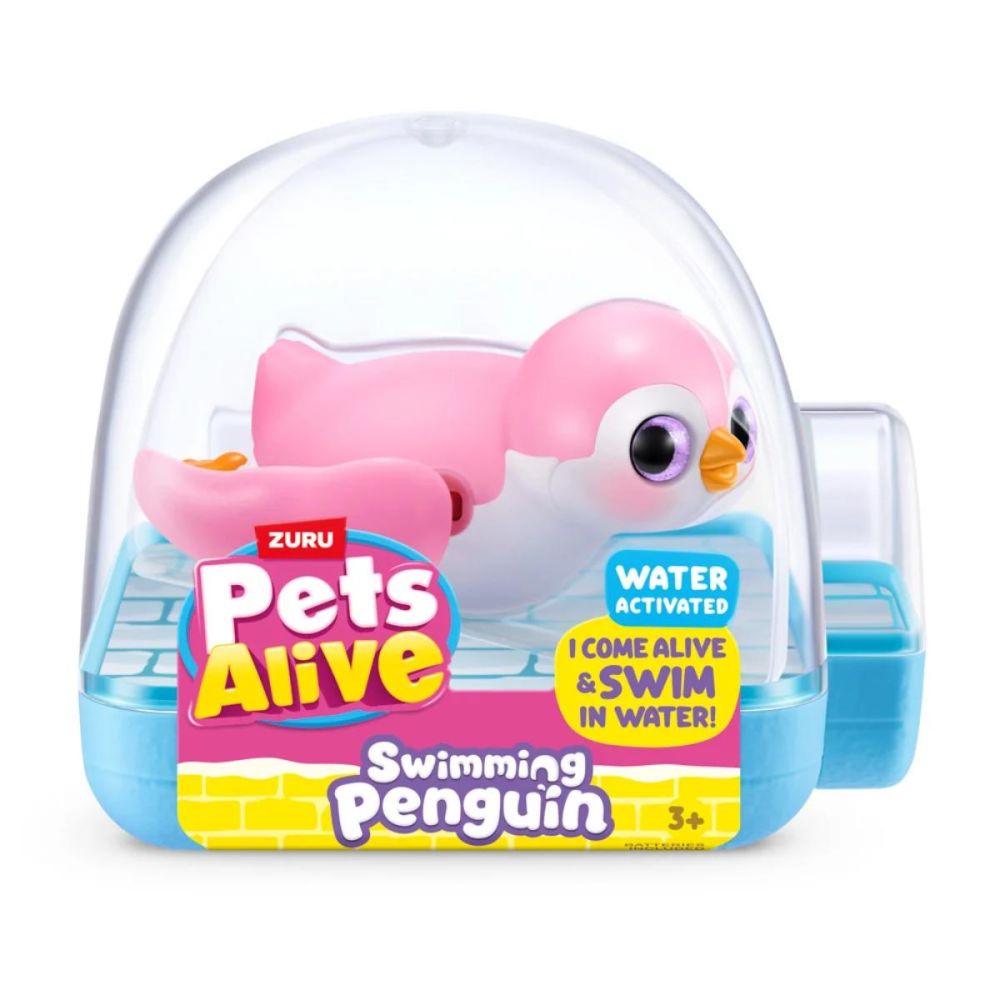 Jucarie interactiva, Pets Alive, Swimming Penguin, S1
